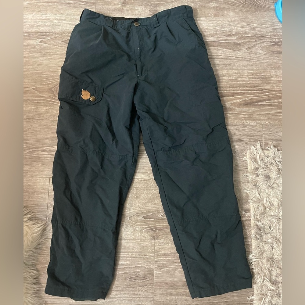 Vintage Fjallraven Pants Dark Green - 38 EU Waist (fits US 30-32)
